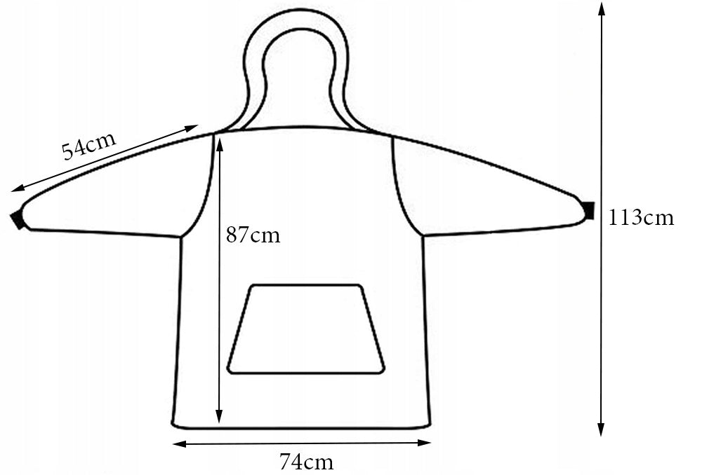 Pilkas spalvos fliso pledas su gobtuvu, universalus, minkštas, storas, didelis, oversize