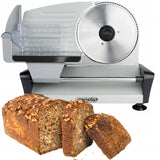 Elektrinis pjaustytuvas duonai ir mėsos gaminiams. Tolygus pjaustymo reguliavimas 0-15, 400W