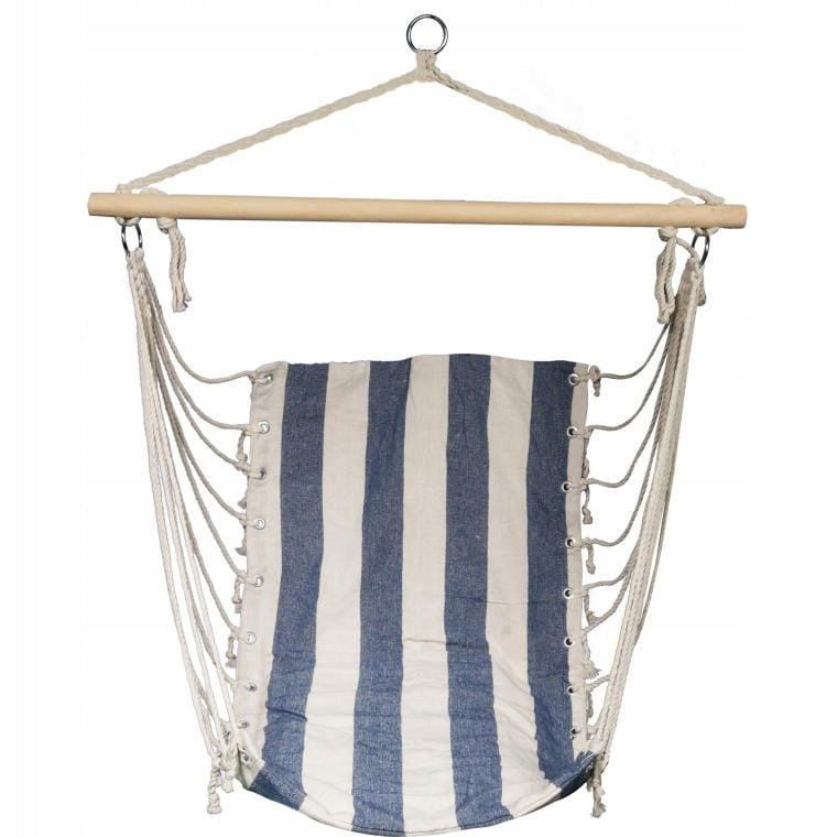 Brazilijos krėslas HAMAK Goliat sodui, balkonui ir interjerui, kabantis hamakas