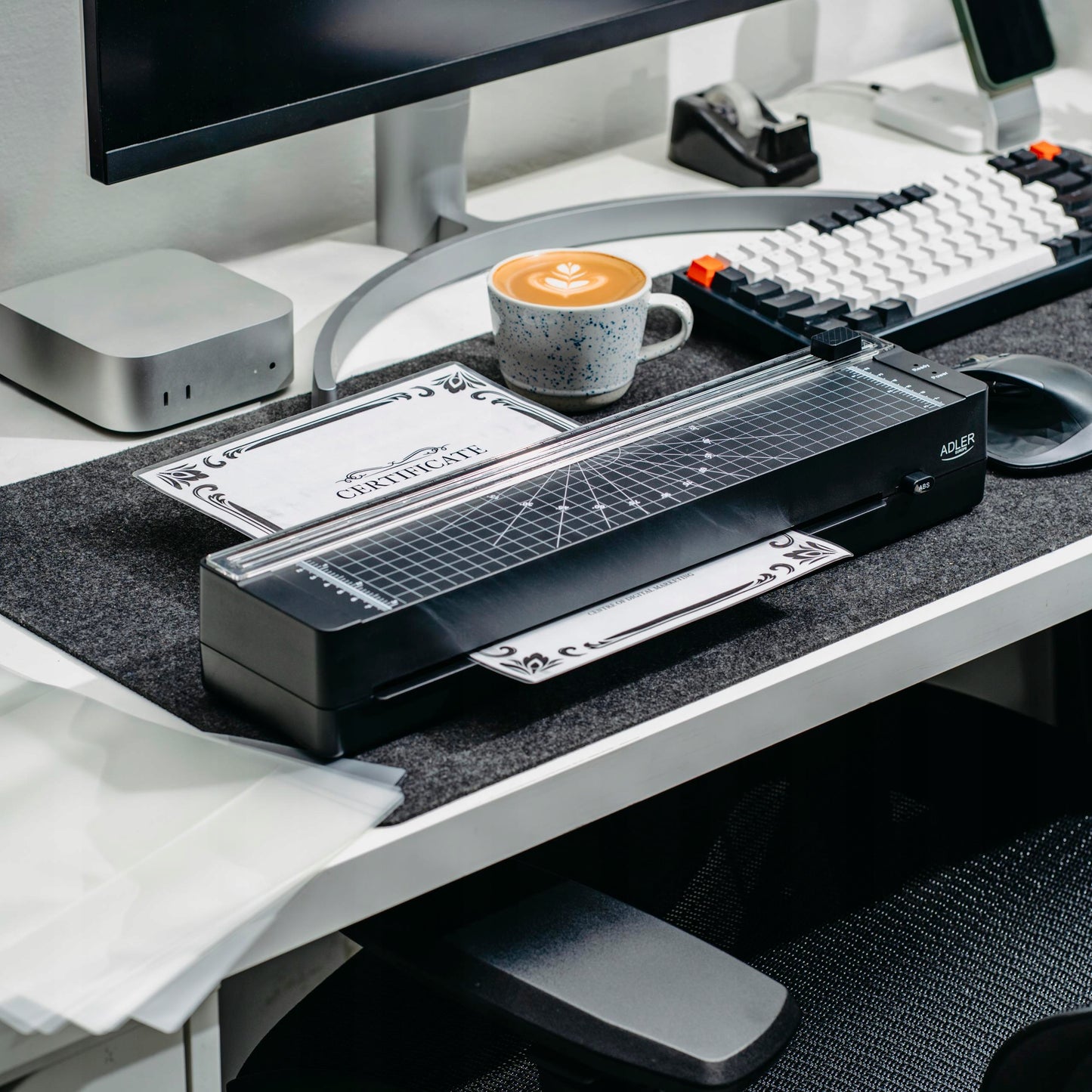 LAMINATORIUS A3 A4 80-125 mikr. 320mm 5x Folijos nemokamai Greitas Trimeris