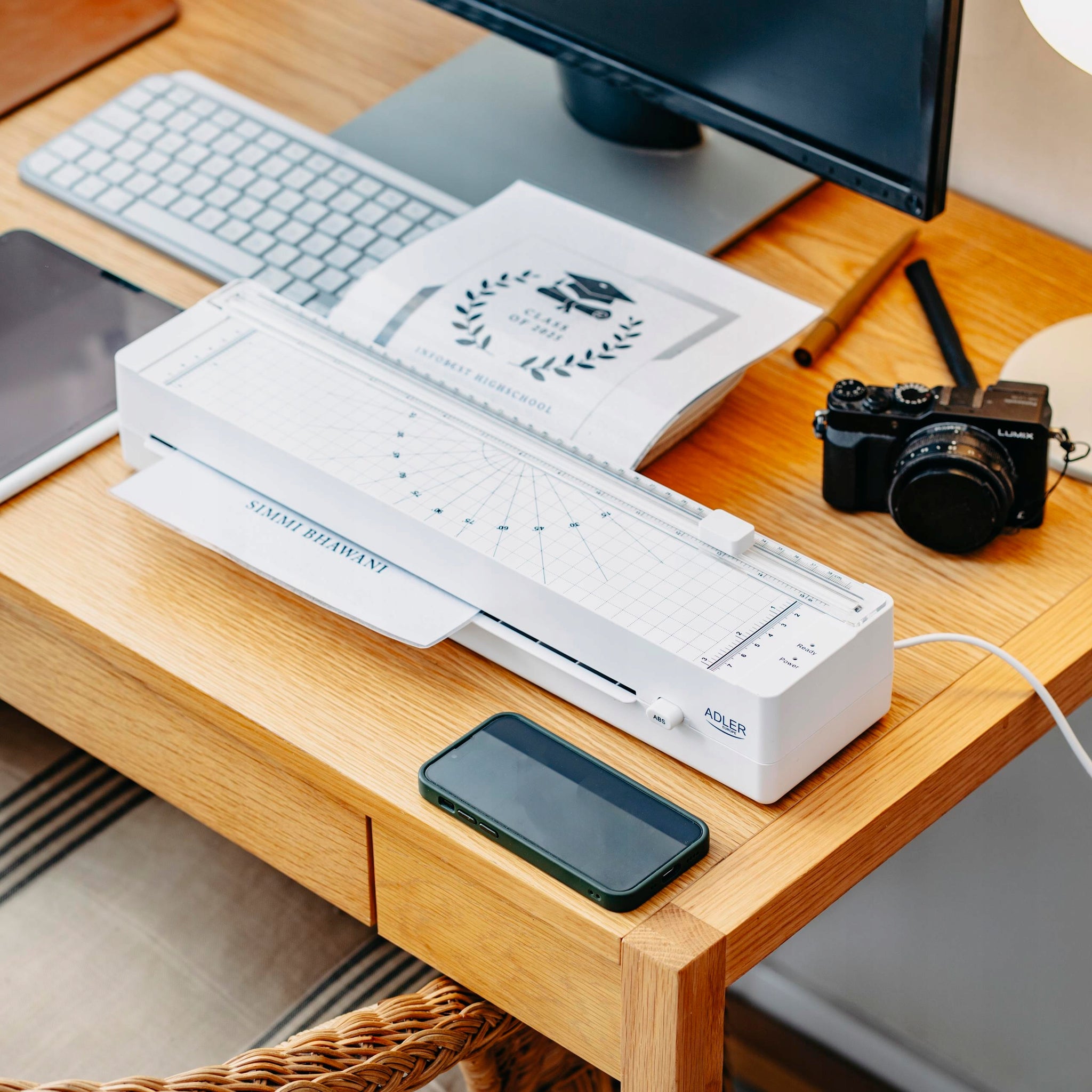 LAMINATORIUS A3 A4 80-125 mikr. 320mm 5x Folijos nemokamai Greitas Trimeris