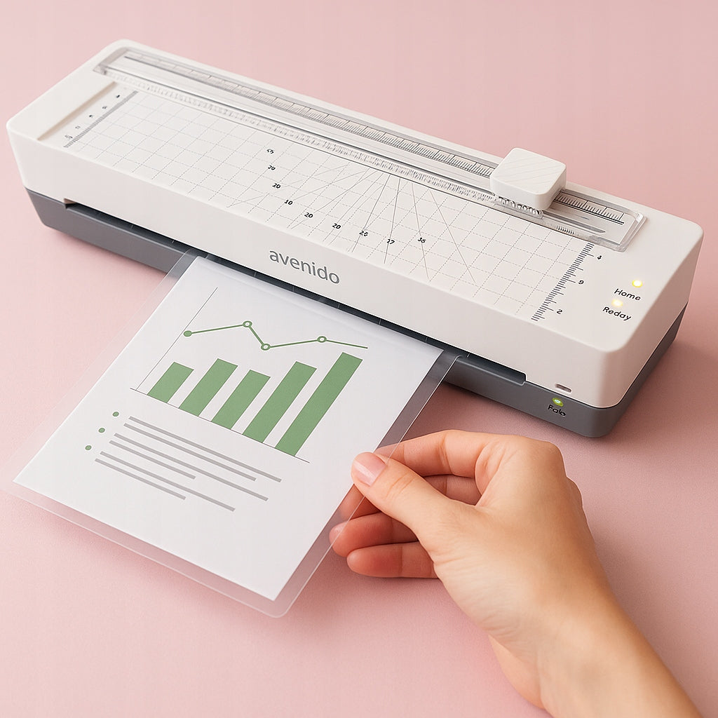 LAMINATORIUS A3 A4 80-125 mikr. 320mm 5x Folijos nemokamai Greitas Trimeris