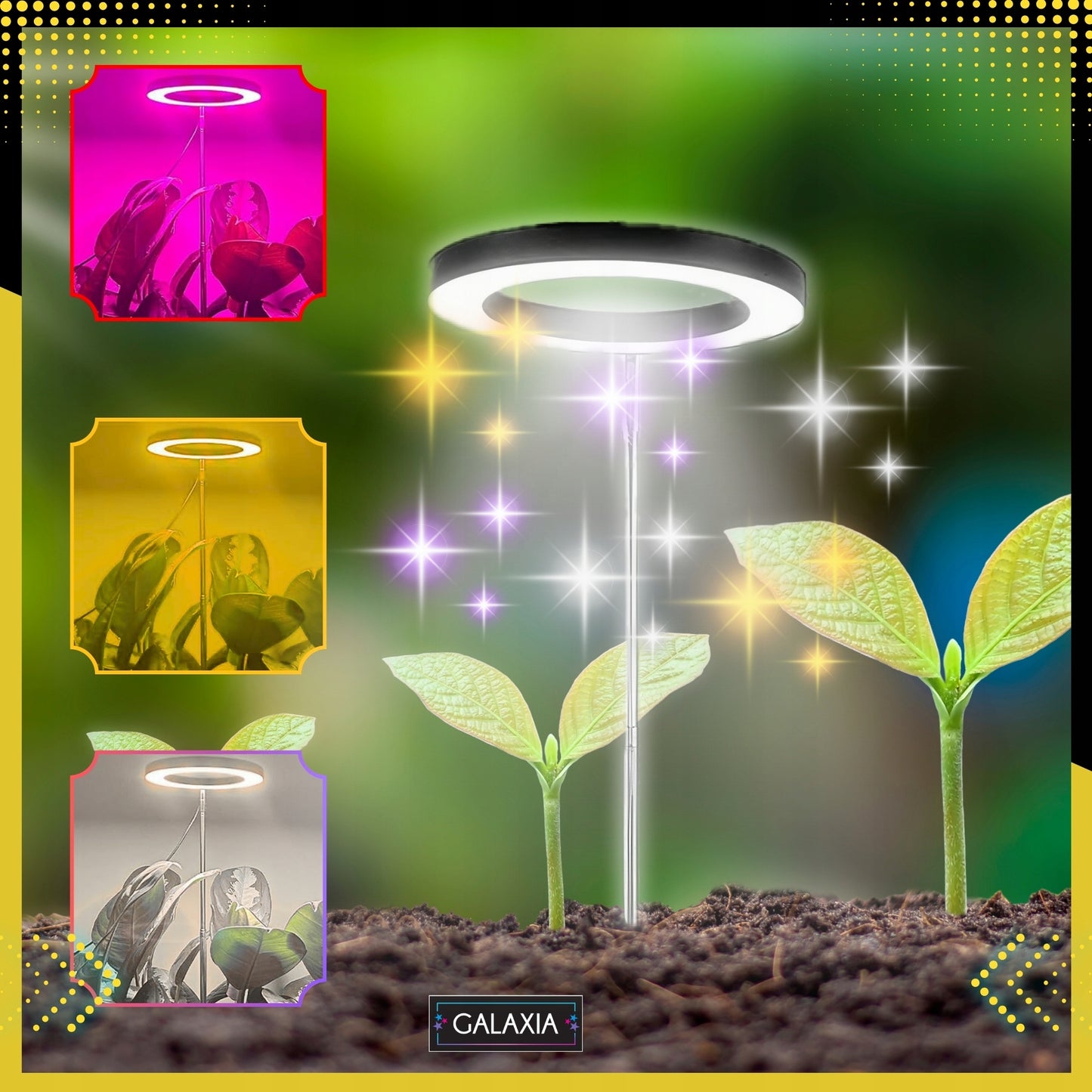 LED AUGIMO LEMPUTĖ Augalams Augti Apšvietimas Lemputė Augti LAIKMATIS