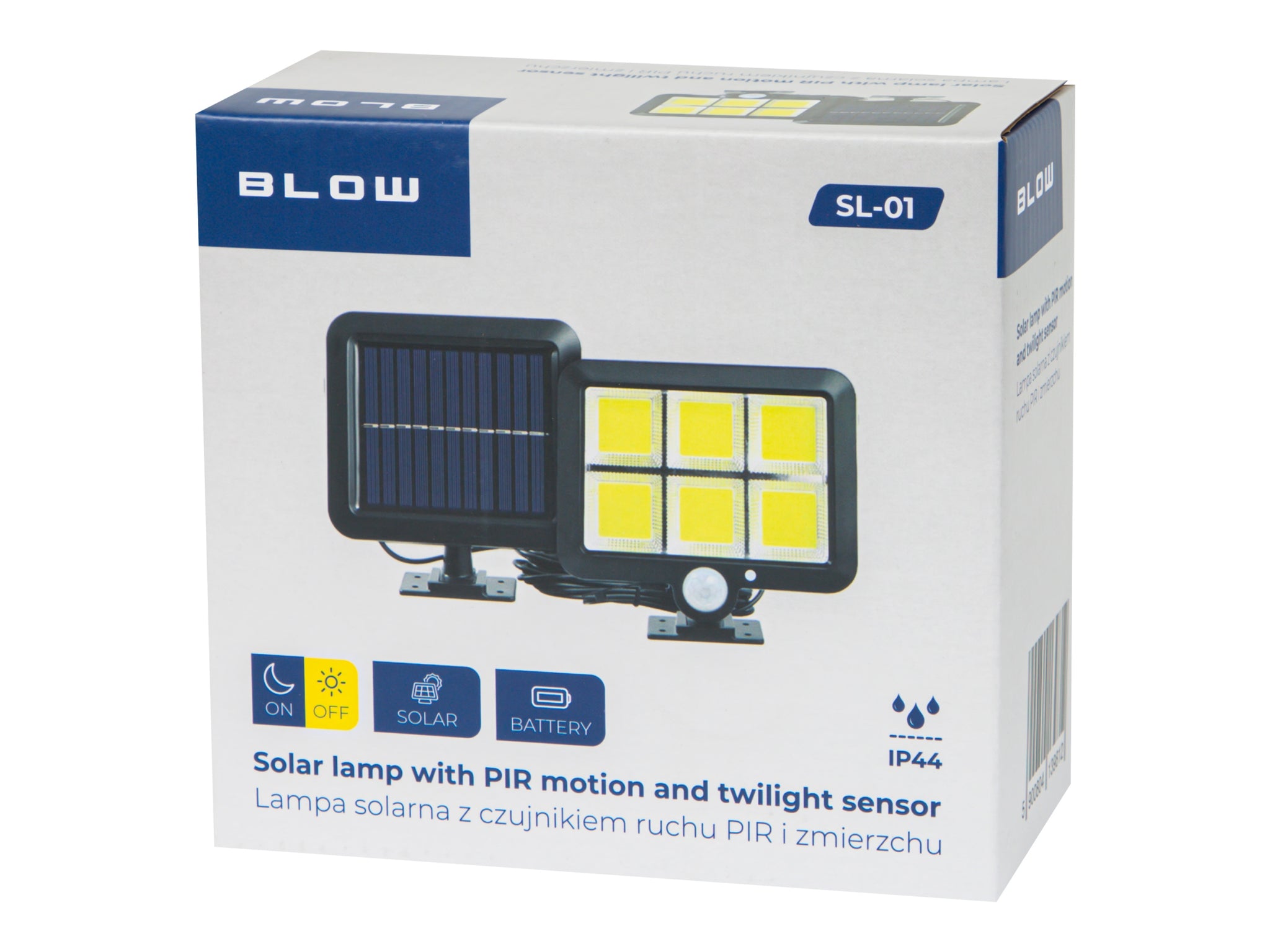 LED SAULĖS ŠVIESTUVAS SU JUDĖSIO IR SUTEMŲ JUTIKLIU LAUKO HALOGENAS SODUI