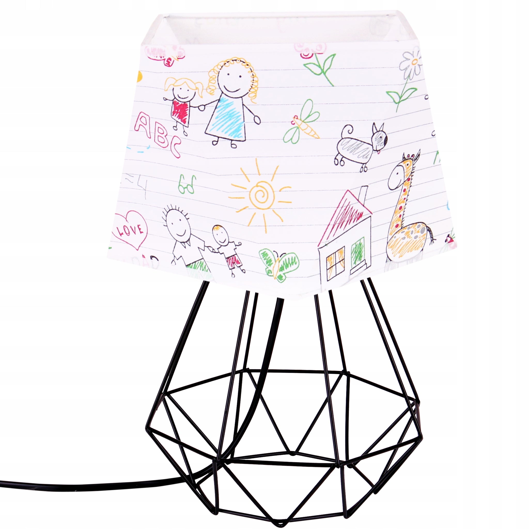 LED STALINĖ NAKTINĖ LEIDŽIAMOJI LEMPA DIAMOND WIRE