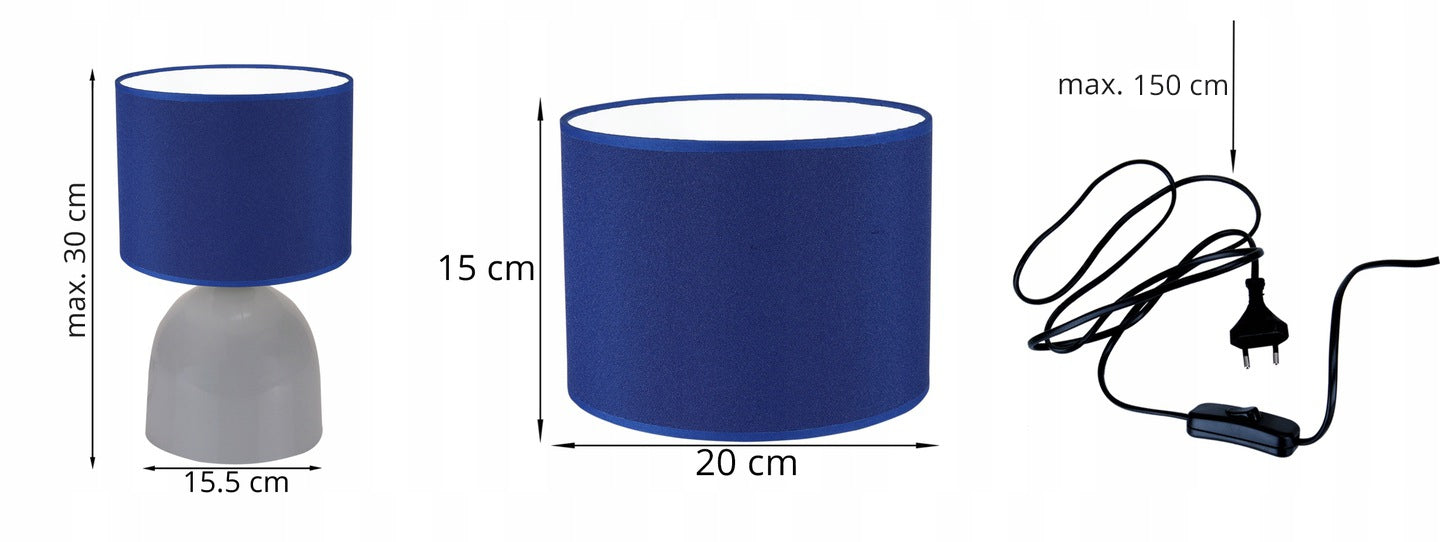 LED STALO NAMALSTALINĖ LOft LEmpA su abažūru