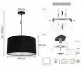 PAKABOJAMA KARUNINĖ LAMPA SVESTAINĖS STALUI, VIENETINĖ, CHROMINĖ, SU STOGELIU
