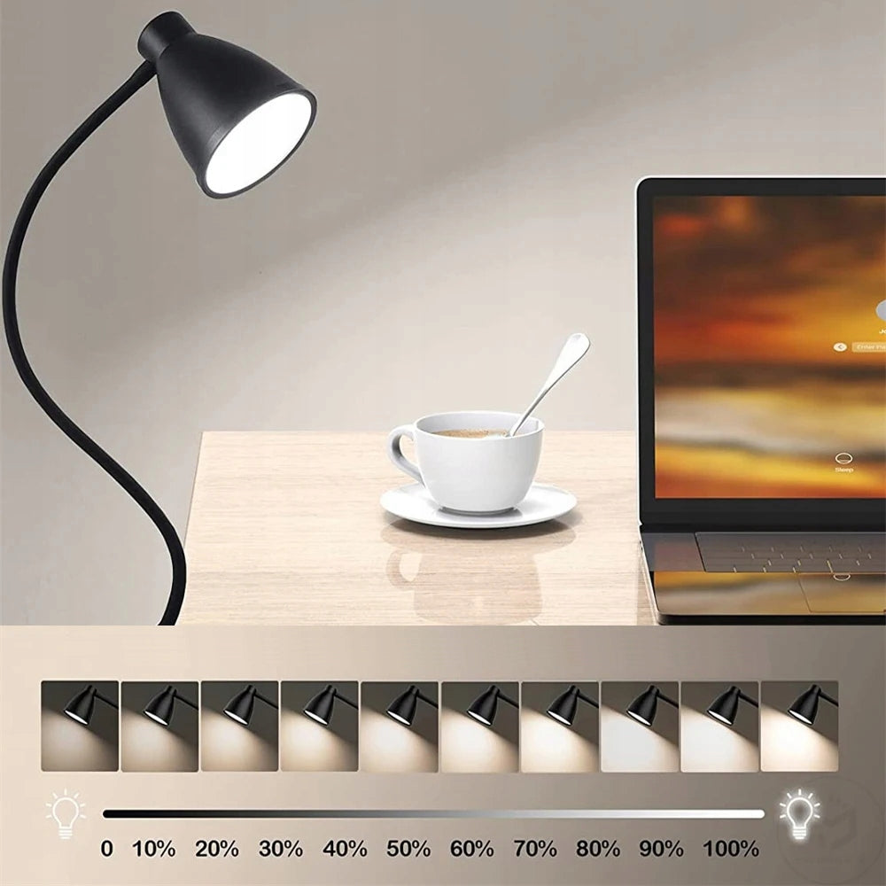 USB KNYGŲ SKAITYMO LEMPUTĖ, NAKTINĖ LEMPUTĖ SU SEGTUKU, DAUGIAFUNKCĖ LED