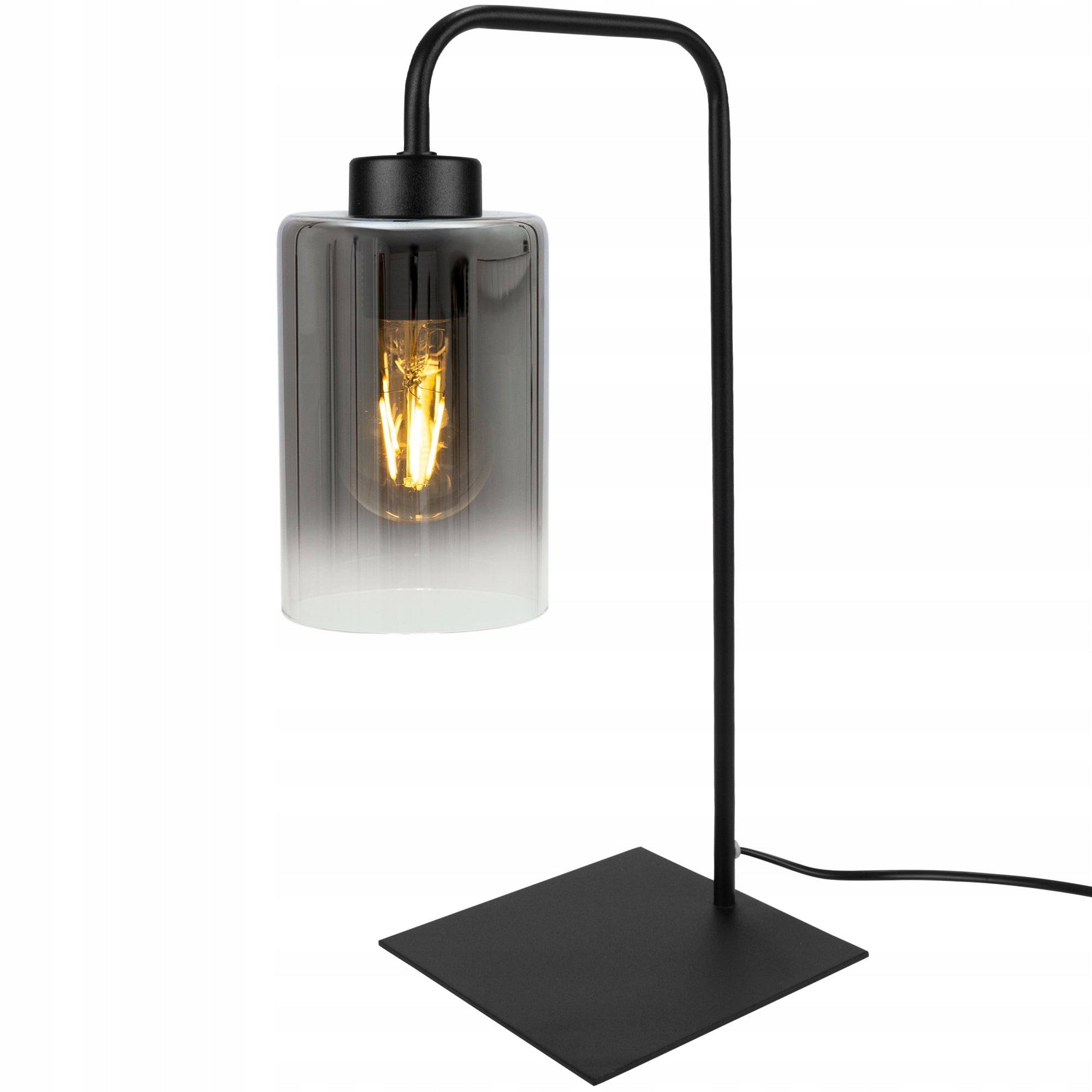 ELEGANTIŠKA STOVIMA LAMPUTĖ, STALINĖ, NAKTINĖ, STIKLINĖ