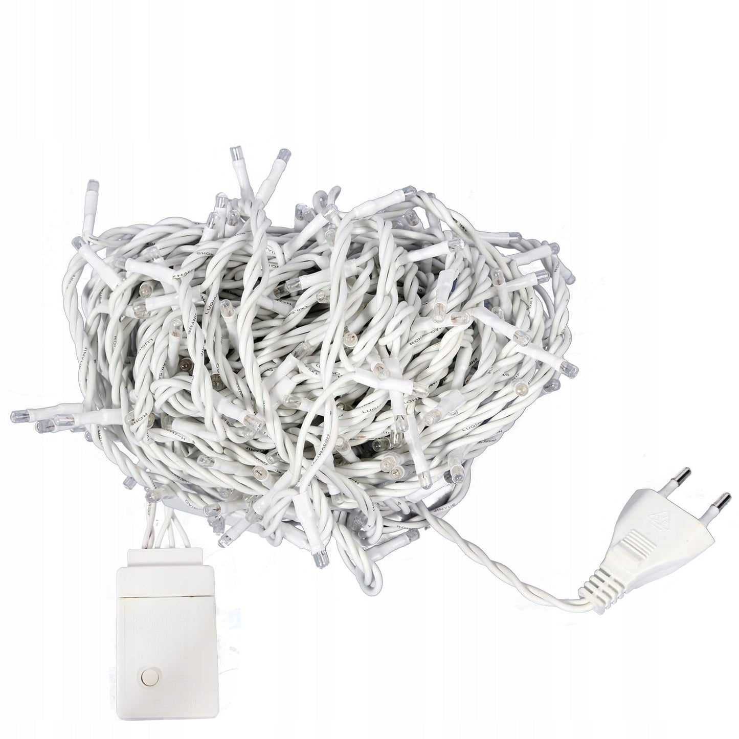 Kalėdinės lemputės 240 LED miniatiūrinės su programatoriumi, šiltai baltos, dekoracija