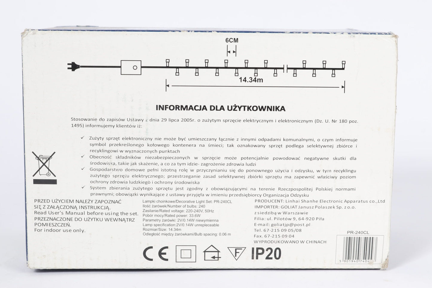 Kalėdinės lemputės 240 LED miniatiūrinės su programatoriumi, šiltai baltos, dekoracija