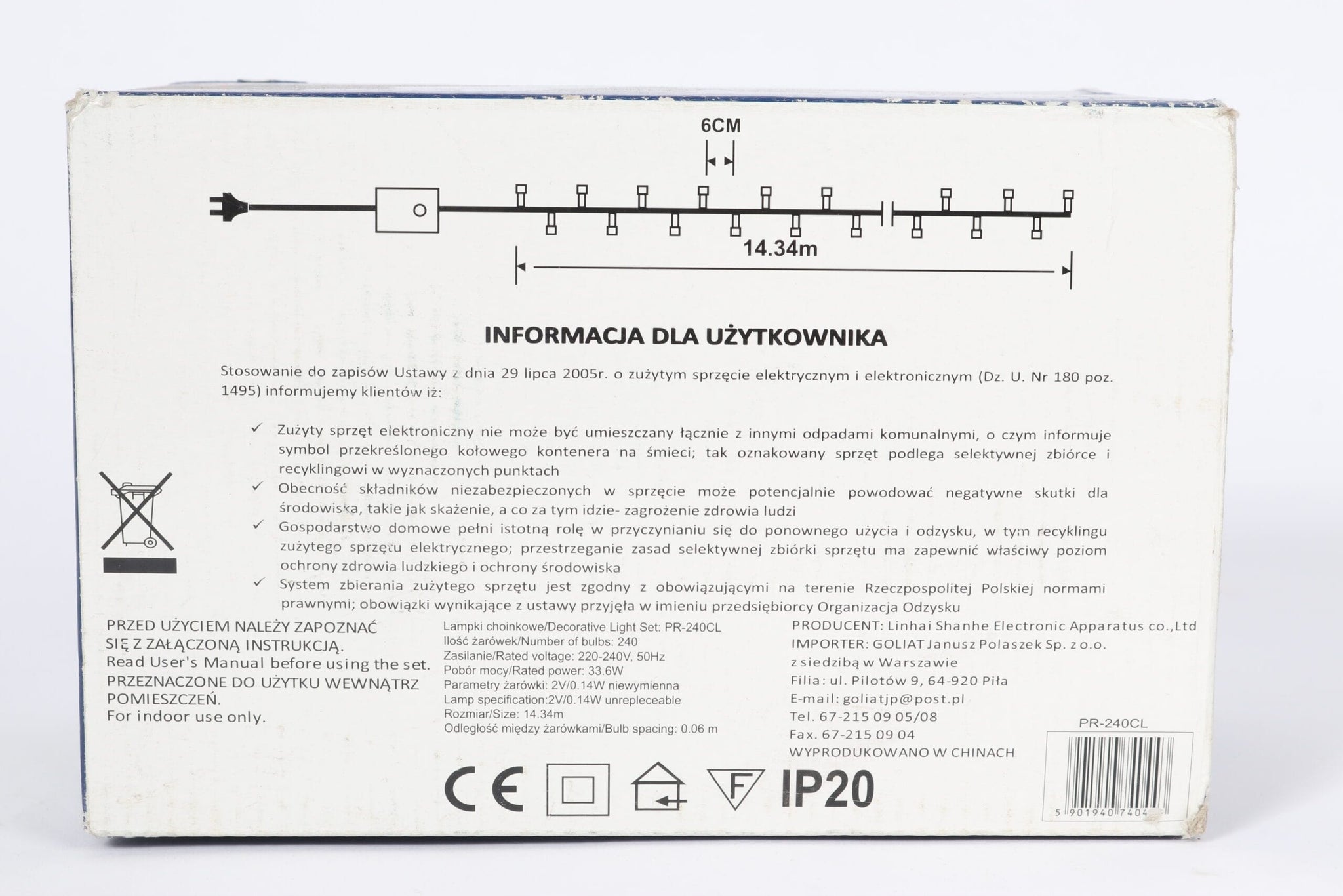 Kalėdinės lemputės 240 LED miniatiūrinės su programatoriumi, šiltai baltos, dekoracija