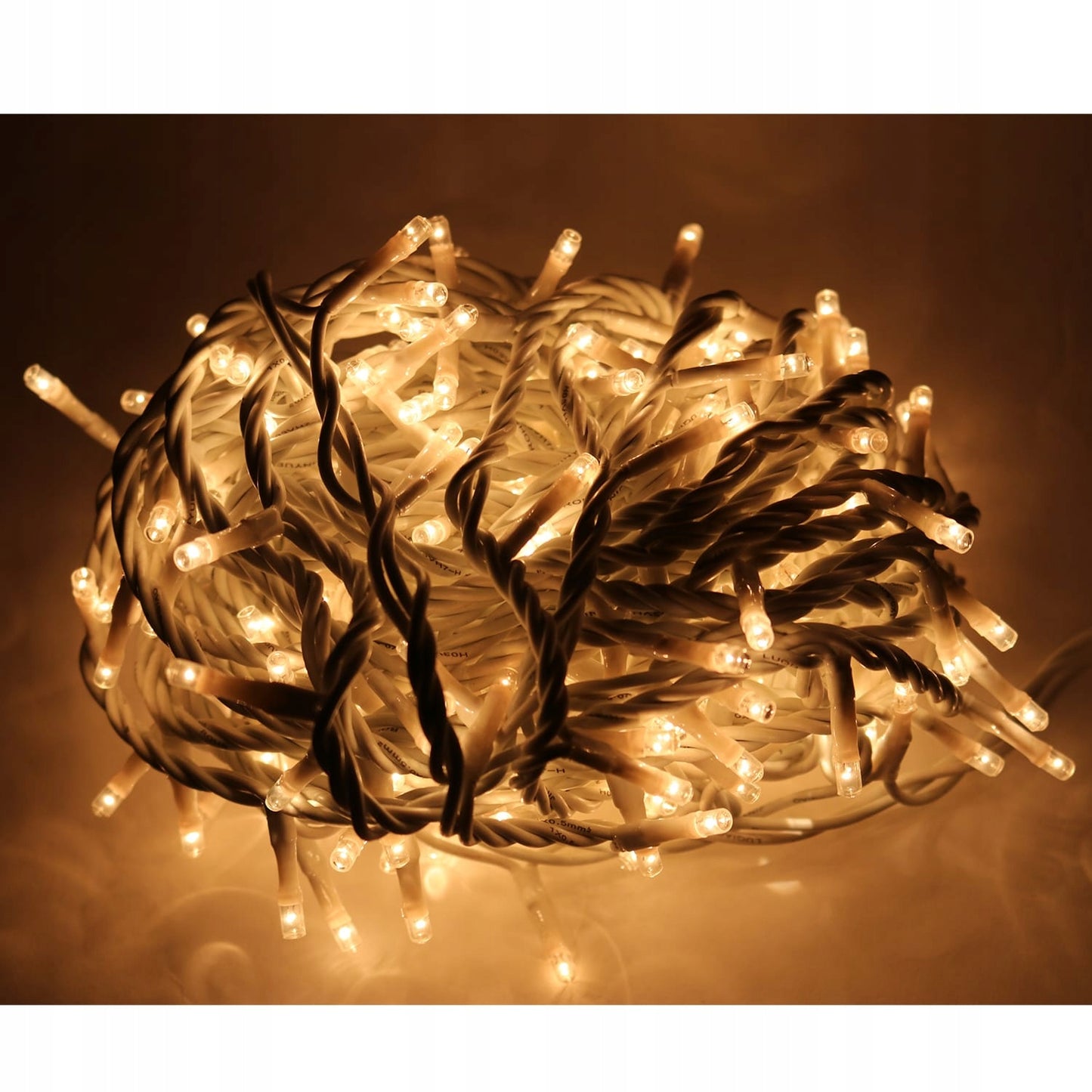 Kalėdinės lemputės 240 LED miniatiūrinės su programatoriumi, šiltai baltos, dekoracija