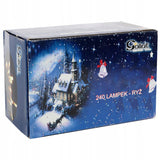 Kalėdinės lemputės 240 LED miniatiūrinės su programatoriumi, šiltai baltos, dekoracija