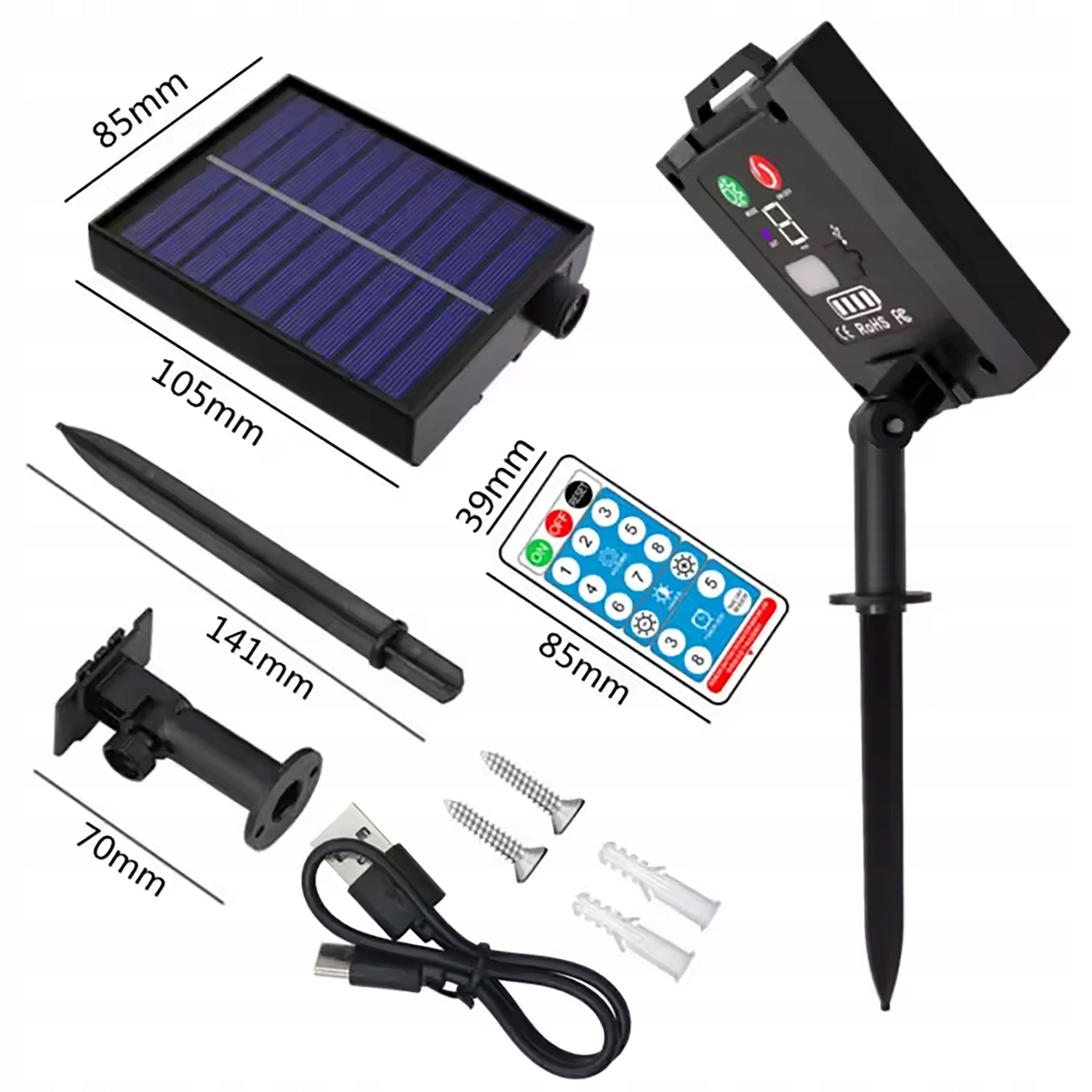 SAULĖS ŽIBINTELIAI "RYŽIAI" 50M 500 LED sodas girliandos LED ŽIBINTELIAI