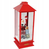 Žibintas su muzika, Kalėdinė LED dekoracija Kalėdų senelis Goliat