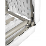 Sulankstomas banketinis sodo suolas-lagaminas 180 cm