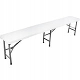 Sulankstomas banketinis sodo suolas-lagaminas 180 cm