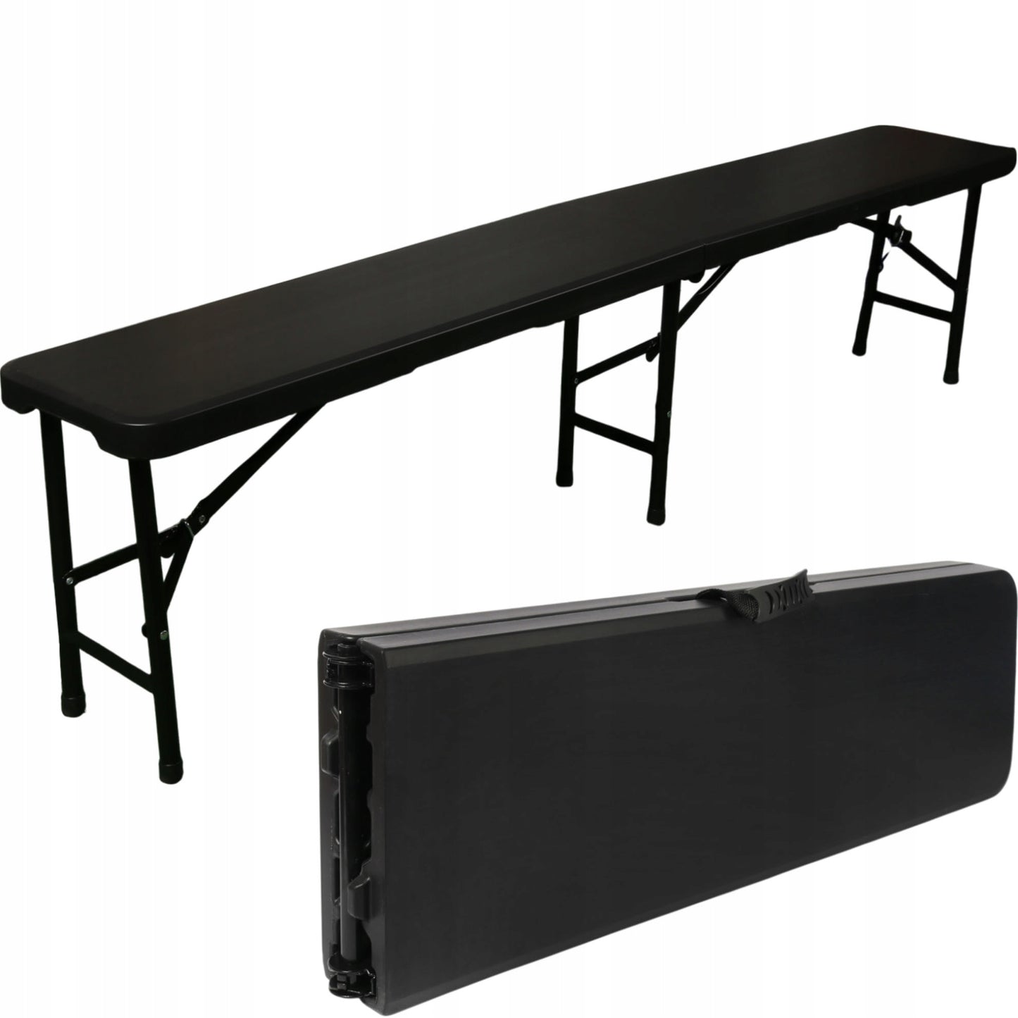 Sodo maitinimo suolas, sulankstomas, išlankstomas, lagamino tipo, banketinis, sodui, 180 cm