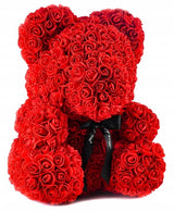 LED ŠVIETUKAI XXL MEŠKUTIS RAUDONOS RUOŽĖS DĖŽUTĖJE MEILĖS DOVANA ŠVIEČIA LED