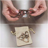 LOGIC BOX magnetiniai akmenukai + didelis metalo ir medžio galvosūkių rinkinys