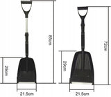 Sniego kastuvas automobiliui, tvirtas, sulankstomas, mini, sniego valymui