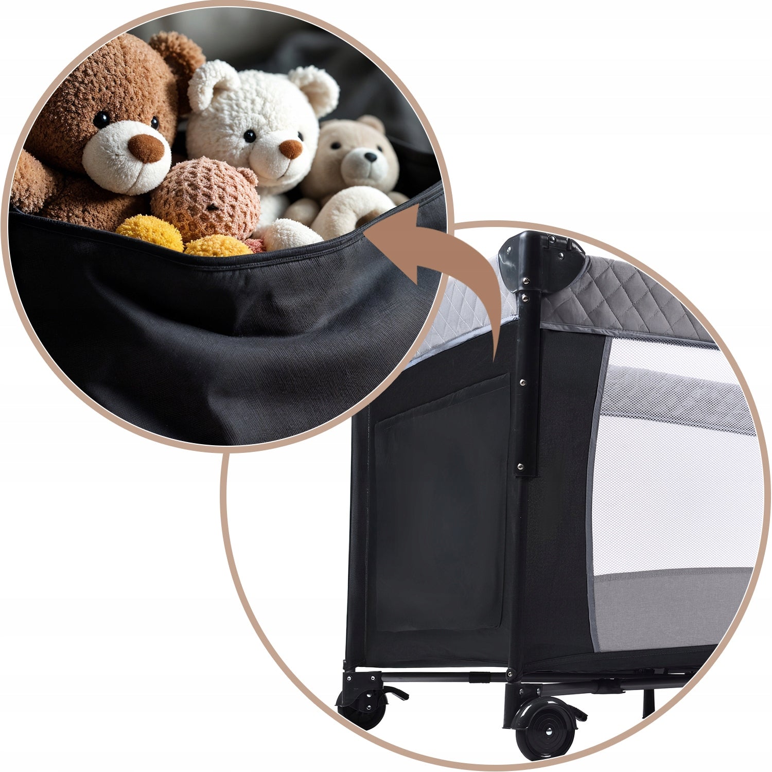 KELIONĖMS SKIRTOS, PRIGLAUDŽIAMOS, SULANKSTOMOS LOVYTĖS, ŽAIDIMŲ MANIEŽAS SU MOSKITU, 3 LYGIAI + KREPŠYS