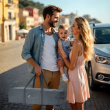 PREMIUM KELIONINĖ LOVYTĖ-TIRAS VAIKUI + ČIUŽINYS IR KREPŠYS