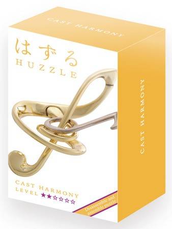 Galvosūkis Cast Huzzle Harmony sunkumo lygis 2/6 lengvas galvosūkis dėlionė