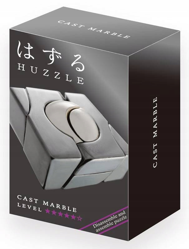 Metalinis galvosūkis Cast Huzzle Marble 5/6 sudėtingumo lygis SUNKI DĖL METALO galvosūkis TOP