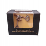 Dėlionė „Raktas“ – Metalinis loginis žaidimas paaugliams ir suaugusiems Mensa