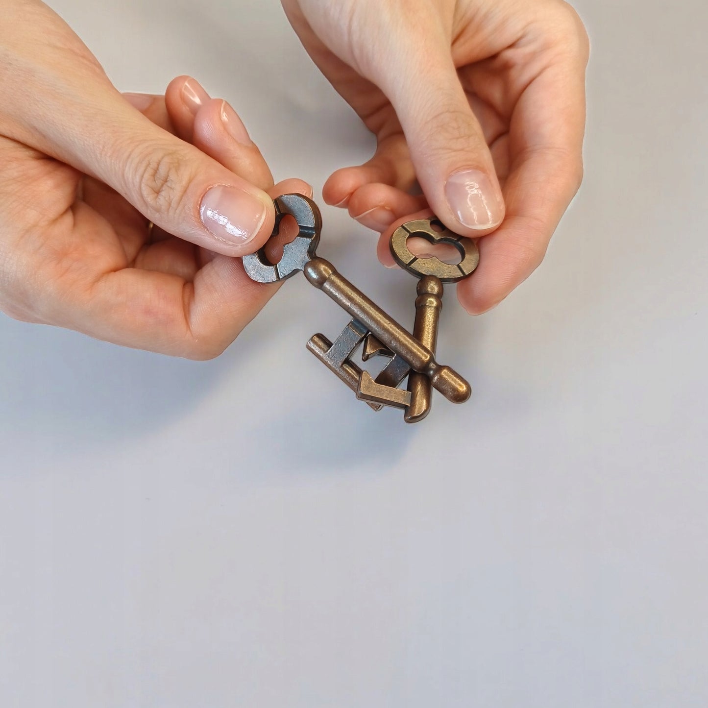 Dėlionė „Raktas“ – Metalinis loginis žaidimas paaugliams ir suaugusiems Mensa