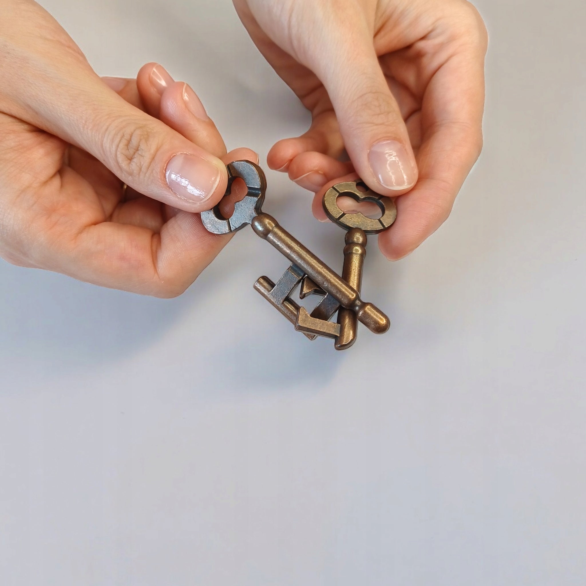 Dėlionė „Raktas“ – Metalinis loginis žaidimas paaugliams ir suaugusiems Mensa