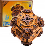 Dėlionė Tesseract "Escape Room" Dėžutė Medinė Dėlionė 3D Wooden.City