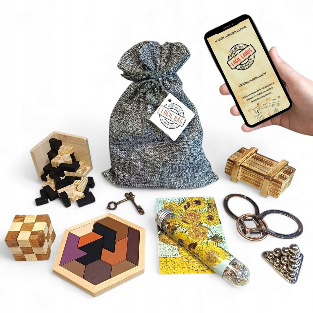 Dovana paaugliui, suaugusiems, tėčiui, broliui, seseriai - LOGIC BAG