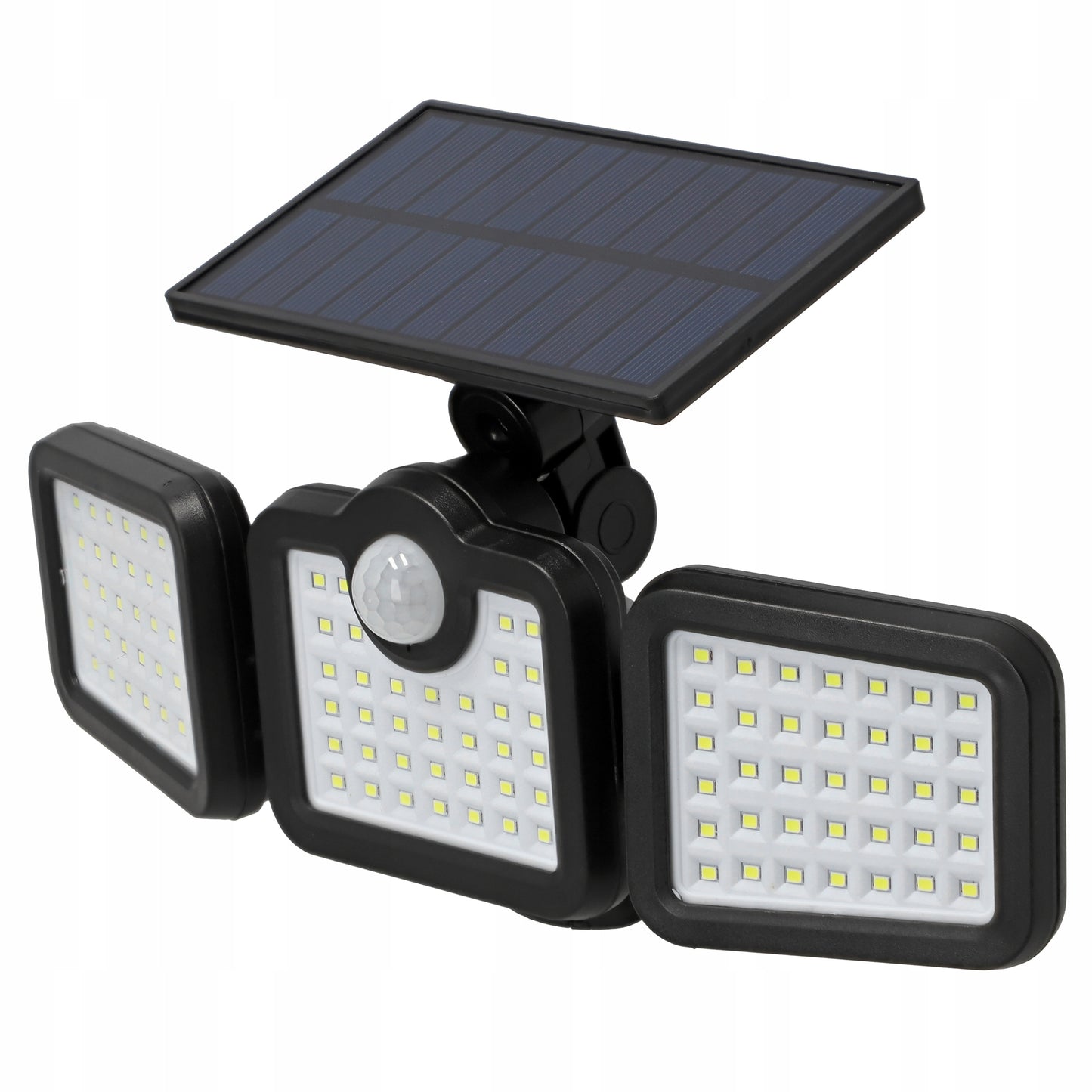 Lauko LED Saulės Prožektorius su Judesio ir Sutemų Jutikliais bei Nuotolinio Valdymo Pulteliu