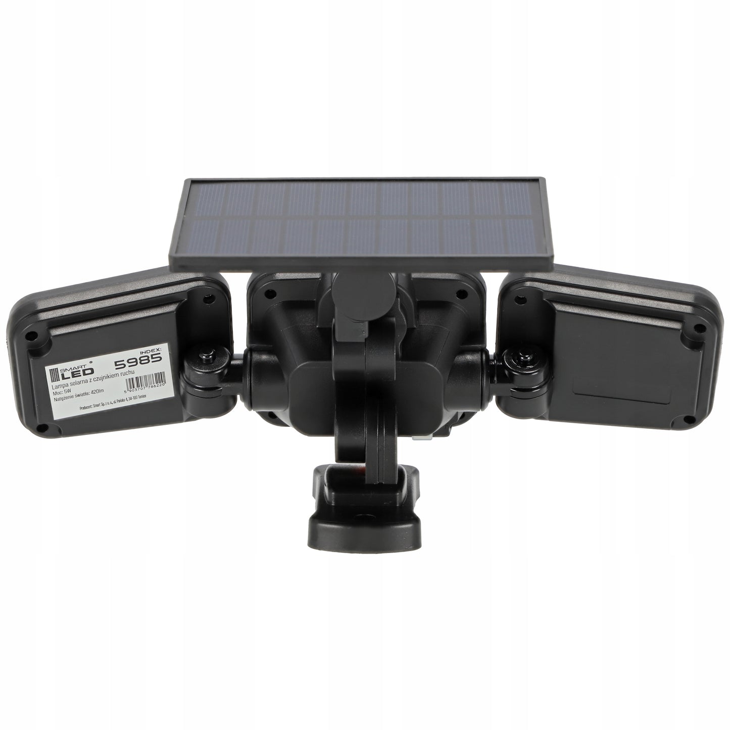 Lauko LED Saulės Prožektorius su Judesio ir Sutemų Jutikliais bei Nuotolinio Valdymo Pulteliu