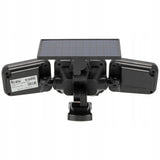 Lauko LED Saulės Prožektorius su Judesio ir Sutemų Jutikliais bei Nuotolinio Valdymo Pulteliu