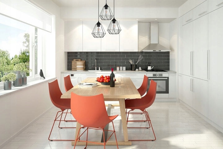 3 liepsnų industrinė lempa EDISON E27 svetainei / valgomajam papuošti