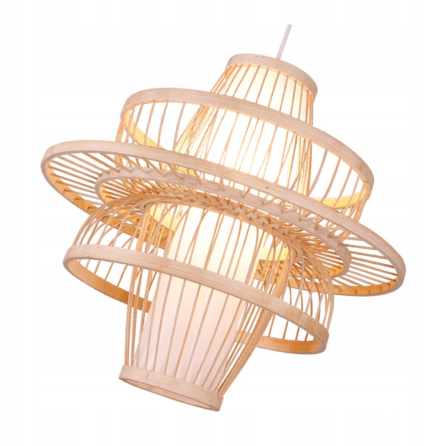 Bambukinė UV lemputė namų dekoracijai