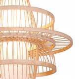 Bambukinė UV lemputė namų dekoracijai