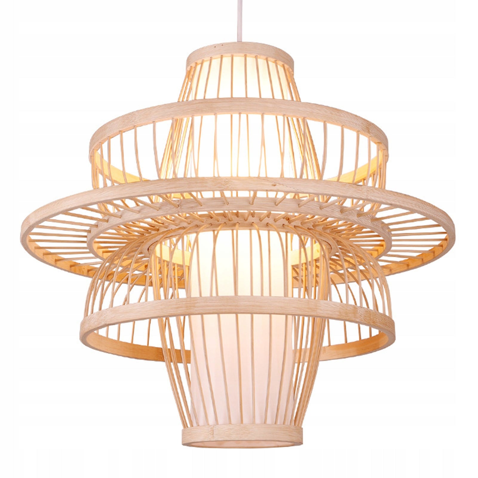 Bambukinė UV lemputė namų dekoracijai