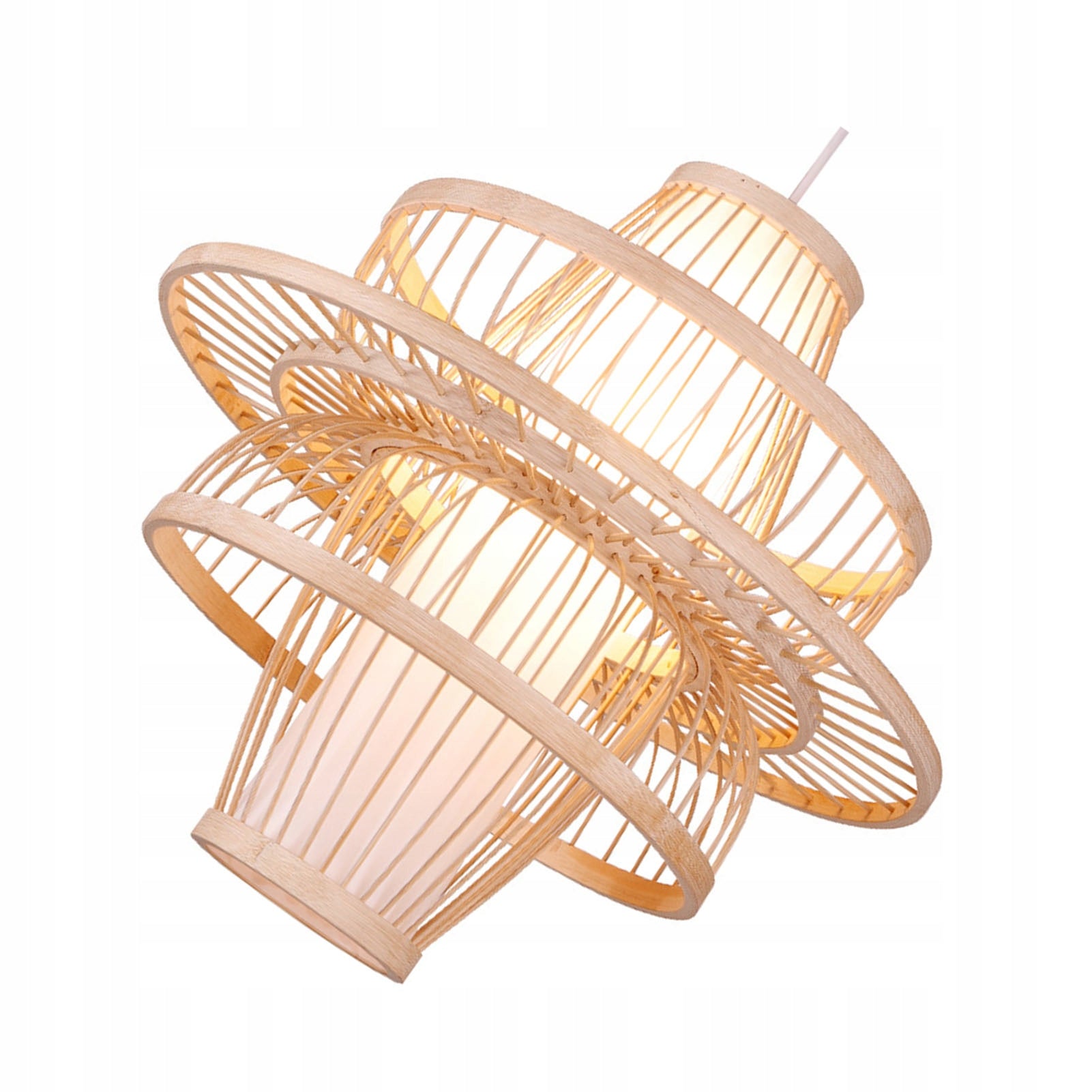 Bambukinė UV lemputė namų dekoracijai