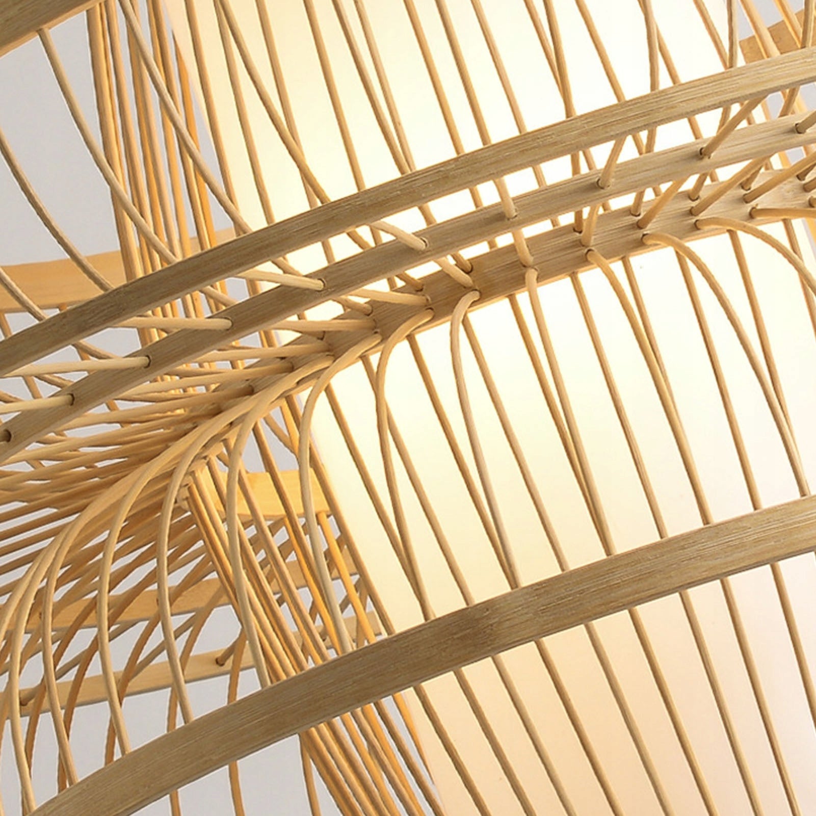 Bambukinė UV lemputė namų dekoracijai