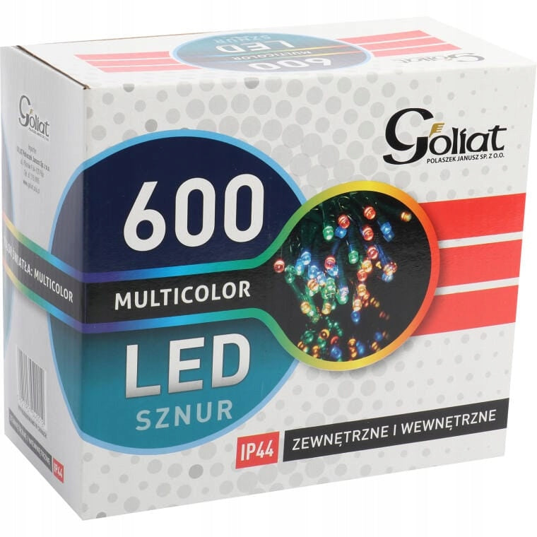 Kalėdinės lemputės 600 LED Daugiaspalvės Lauko naudojimui 30m IP44 Tinklinės