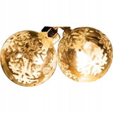 Kalėdinės lemputės 16 LED, stikliniai burbulai, šviečianti dekoracija, girlianda, šventės