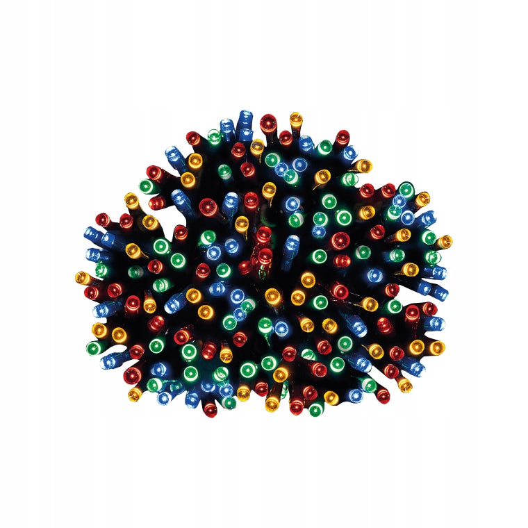 Kalėdinės lemputės, 200 vnt., įvairiaspalvės, vidaus, IP20