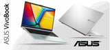 Nešiojamas kompiuteris ASUS VivoBook 15 i3-N305 8GB DDR4 128GB SSD FHD 15.6" WIN11 SIDABRINIS