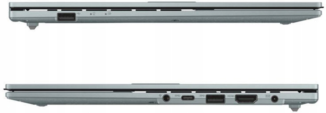 Nešiojamas kompiuteris ASUS VivoBook 15 i3-N305 8GB DDR4 128GB SSD FHD 15.6" WIN11 SIDABRINIS