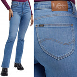 Lee BREESE BOOT bootcut Wave PLATĖJANČIOS MOTERIŠKOS DŽINSIKLĖS W28 L33